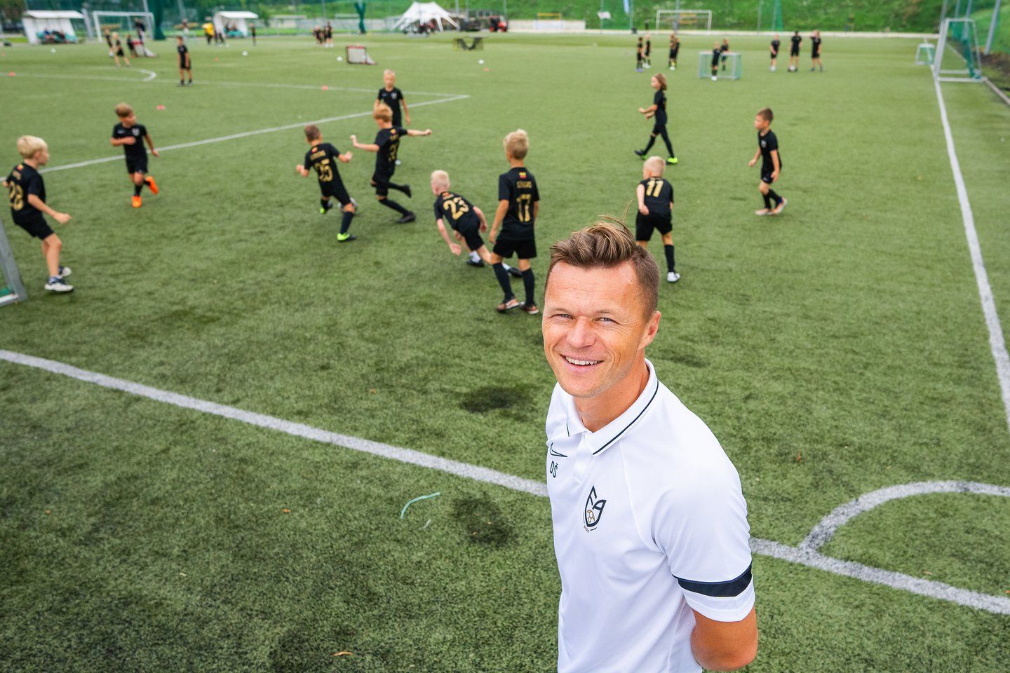 Vilniaus futbolo akademijos bendraįkūrėjas Darvydas Šernas